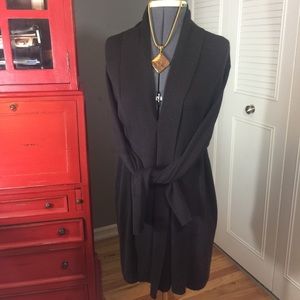 Dark brown sweater tunic size med